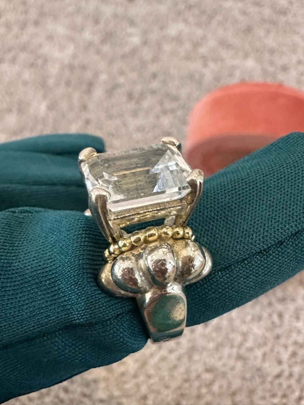 LAGOS Glacier Topaz Caviar Collection Ring - Picture 6 of 10